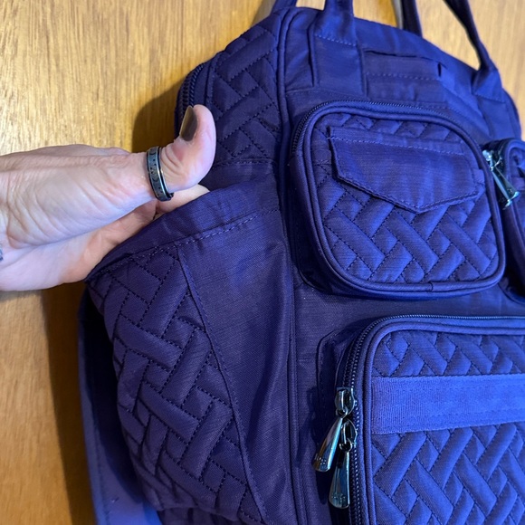 Lug Mini Puddle Jumper Brushed Concord Purple Like New - Picture 4 of 12